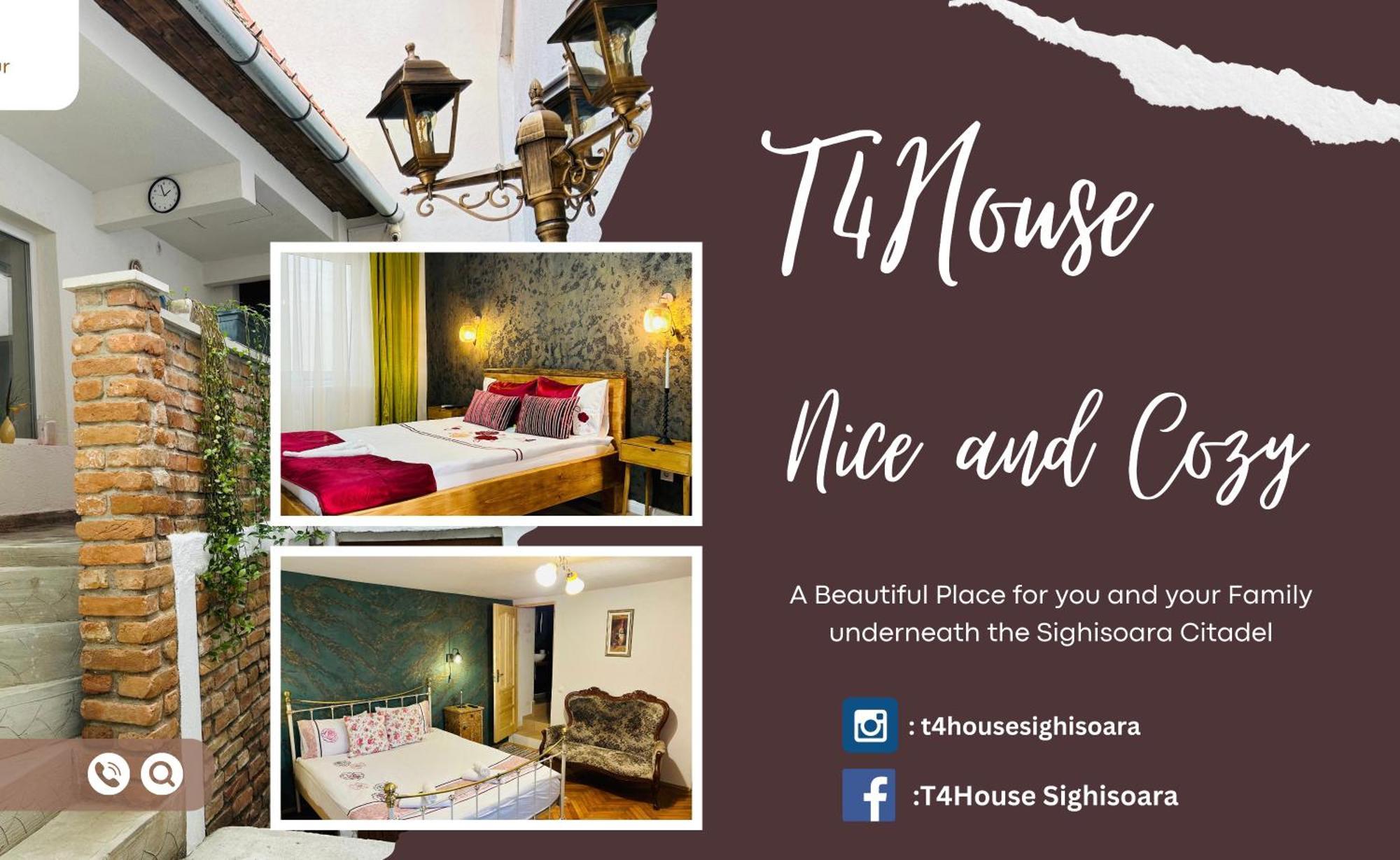 Апартаменти T4House Сігішоара Екстер'єр фото